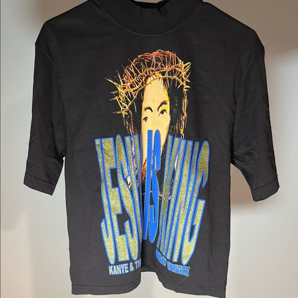 Kanye West X AWGE Jesus is King T Shirt Size S 